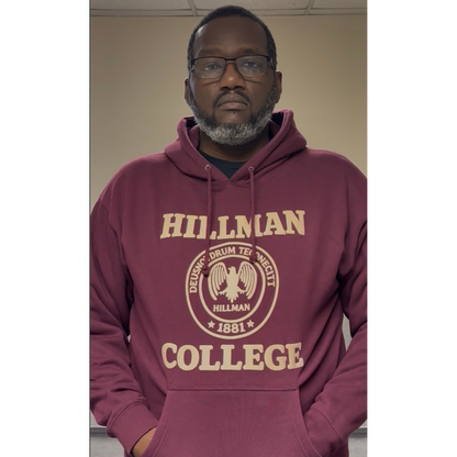 Hillman College Official 3D Puff Hoodie