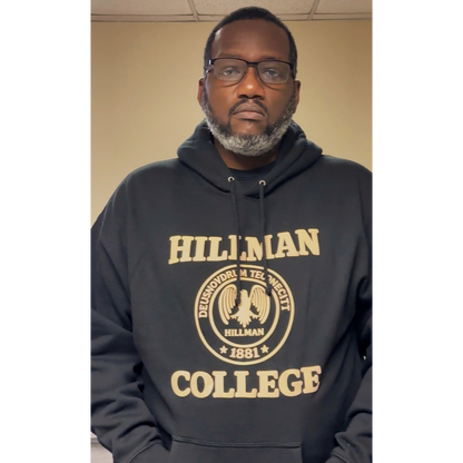 Hillman College Official 3D Puff Hoodie